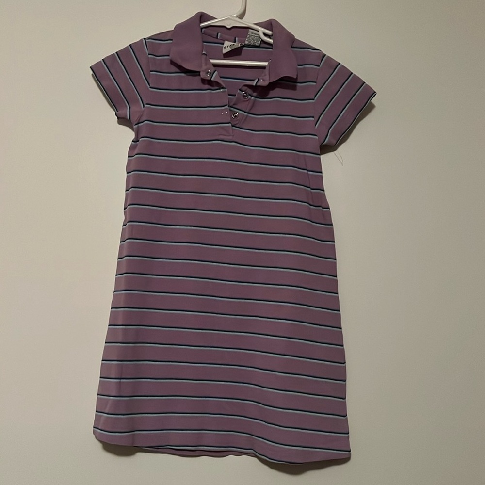 Girls A-line cotton dress
